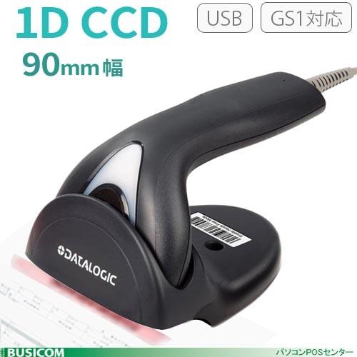 データロジック TD1100B90-U 置台付 GS1対応高品質CCDバーコードリーダー（USB・黒...