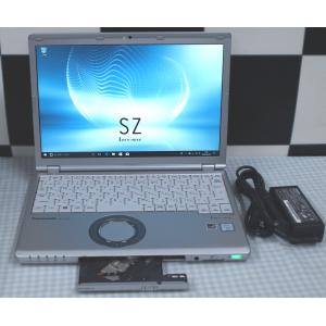 YS005★Panasonic CF-SZ5 軽量小型 DVD読み書き対応 Core i5 6300U 2.4GHz RAM4GB SSD120GB WiFi Bluetooth Win10Pro64bitリカバリー済｜pcshop-lucks