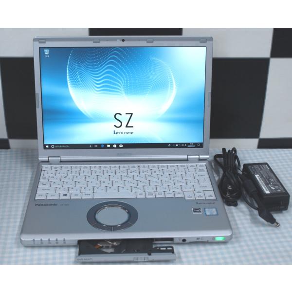 YS006★Panasonic CF-SZ5 軽量小型 DVD読み書き対応 Core i5 6300...