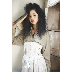 砂ファン ショート（ホワイト）くびれ ベルト 紐 肋骨 おすすめ  効果 編み上げ 拘束 締め ウエ...