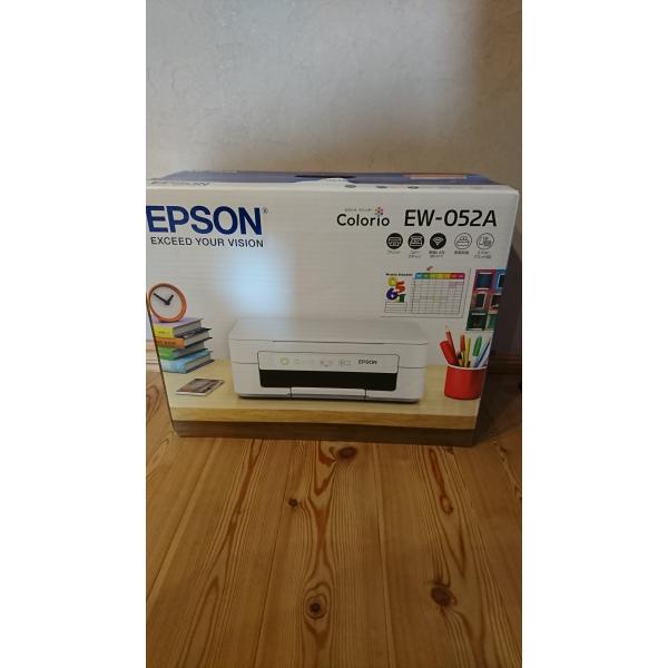 ★新品アウトレット訳あり品(インク欠品で箱キズ・やぶれ)★EPSON エプソン EW-052A★入金...