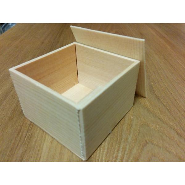 蓋付き折箱(小)経木　500箱セット サイズ60×60×40 入金確認後24時間以内に発送