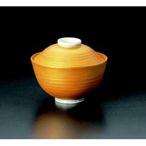 【美濃焼】朱金彩蓋丼 黄金色の丼　　午後5時迄の決済で翌日発送