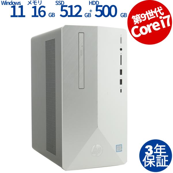 中古パソコン HP PAVILION DESKTOP 595 [新品SSD] GeForce GTX...