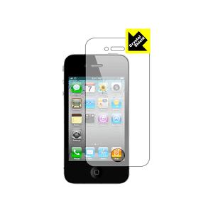 iPhone 4S/4 防気泡・フッ素防汚コート!光沢保護フィルム Crystal Shield (...