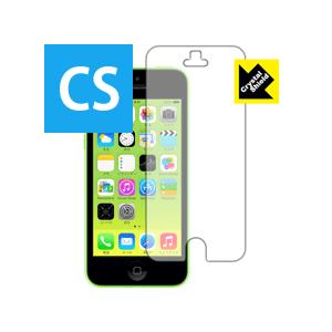 iPhone 5c 防気泡・フッ素防汚コート!光沢保護フィルム Crystal Shield