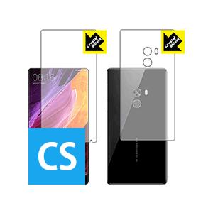 Xiaomi Mi MIX 防気泡・フッ素防汚コート!光沢保護フィルム Crystal Shield (両面セット) 3枚セット