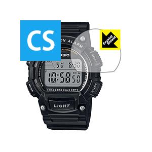 CASIO W-736H 防気泡・フッ素防汚コート!光沢保護フィルム Crystal Shield ...