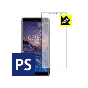 Nokia 7 plus 防気泡・防指紋!反射低減保護フィルム Perfect Shield
