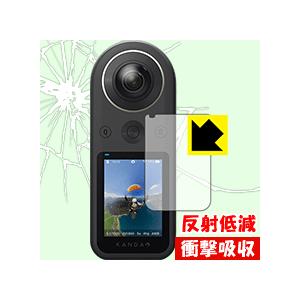 KanDao QooCam 8K 特殊素材で衝撃を吸収！保護フィルム 衝撃吸収【反射低減】