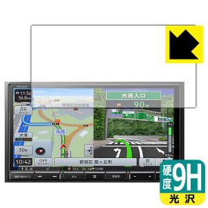 carrozzeria 楽ナビ AVIC-RZ111 / AVIC-RZ112対応 9H高硬度[光沢] 保護 フィルム 日本製