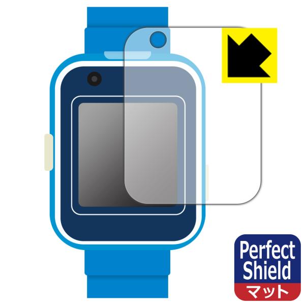 ドラえもん しゃべるスマートウォッチ対応 Perfect Shield 保護 フィルム 3枚入 反射...