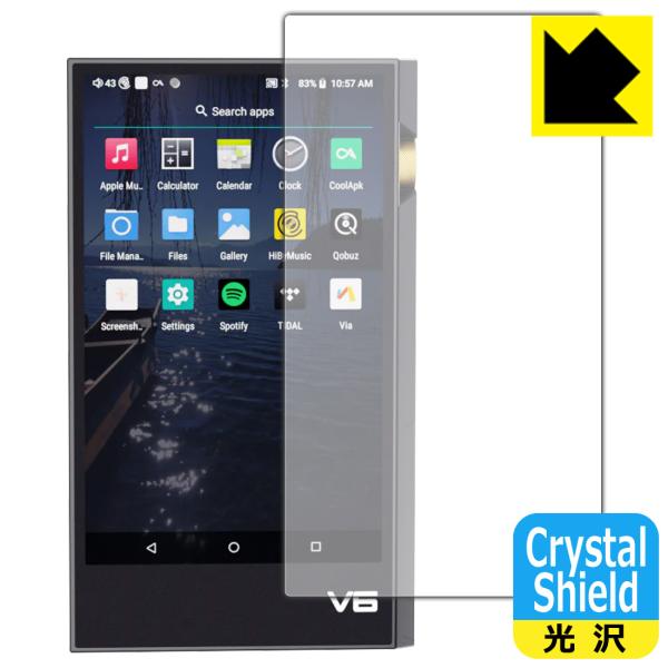 TEMPOTEC V6対応 Crystal Shield 保護 フィルム [表面用] 光沢 日本製