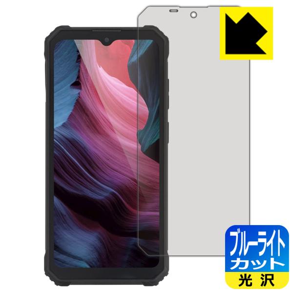 OUKITEL WP23 / WP23 Pro 対応 ブルーライトカット[光沢] 保護 フィルム 日...