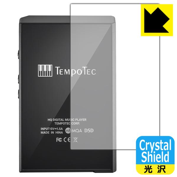 TempoTec V3 対応 Crystal Shield 保護 フィルム [背面用] 3枚入 光沢...