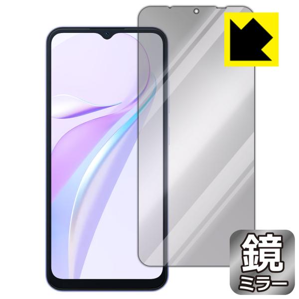 Blackview WAVE 6C 対応 Mirror Shield 保護 フィルム ミラー 光沢 ...