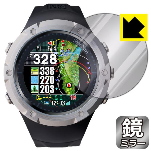 Shot Navi Evolve SE 対応 Mirror Shield 保護 フィルム ミラー 光...