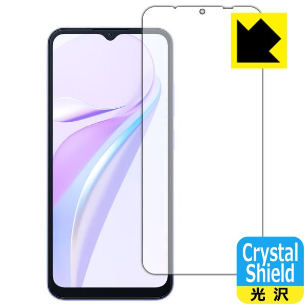 Blackview WAVE 6C 対応 Crystal Shield 保護 フィルム 光沢 日本製