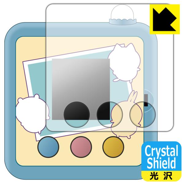 ちいかわ カメラでヤーッ!! 対応 Crystal Shield 保護 フィルム 光沢 日本製