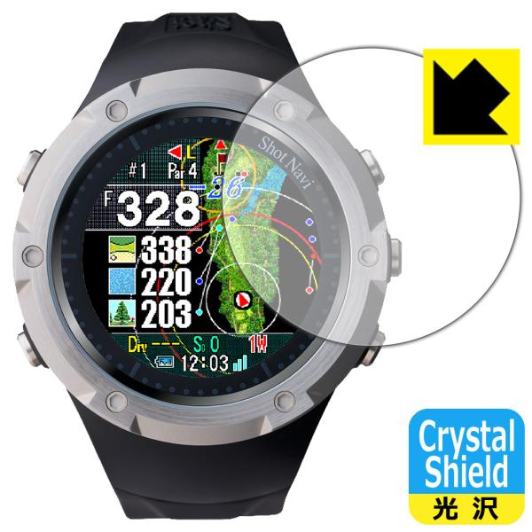 Shot Navi Evolve SE 対応 Crystal Shield 保護 フィルム 3枚入 ...