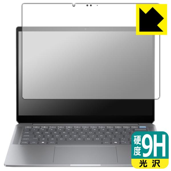 HP OmniBook Ultra 14-fd0000シリーズ 対応 9H高硬度[光沢] 保護 フィ...