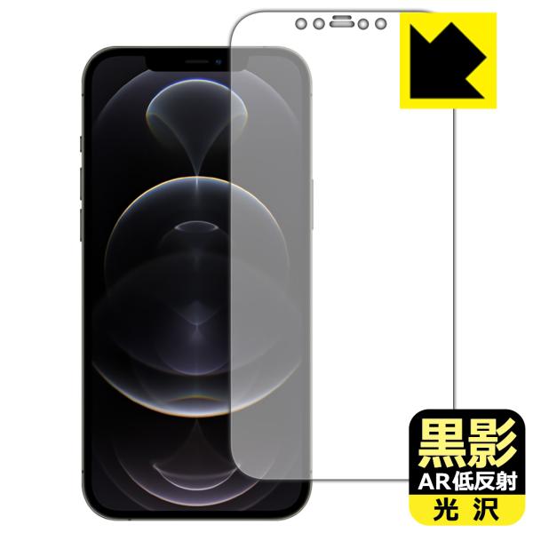 iPhone 12 Pro Max 対応 黒影[AR低反射・光沢] 保護 フィルム [画面用] 日本...