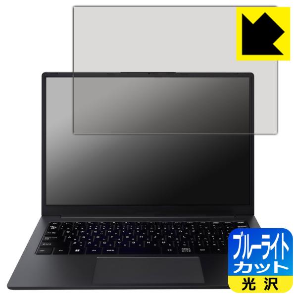 IRIEVISION FFF-PC14B1BK 対応 ブルーライトカット[光沢] 保護 フィルム 日...