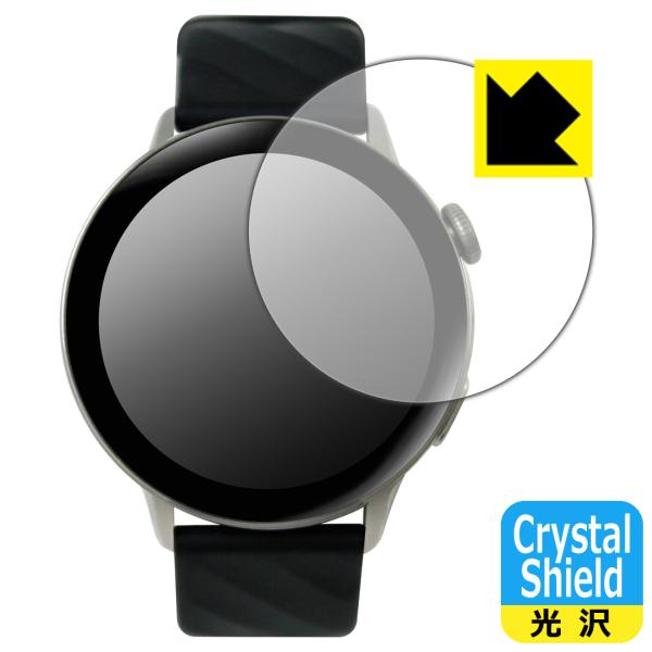 SMART R A-60 スマートウォッチ 対応 Crystal Shield 保護 フィルム 光沢...