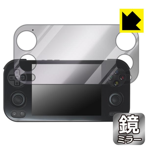 ANBERNIC RG 476H 対応 Mirror Shield 保護 フィルム ミラー 光沢 日...
