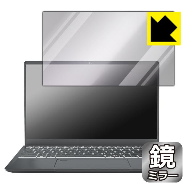 MSI Prestige 14 A12U 対応 Mirror Shield 保護 フィルム ミラー ...