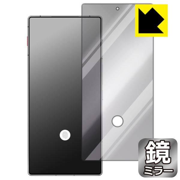 nubia REDMAGIC 11 Air 対応 [指紋窓つき] Mirror Shield 保護 ...