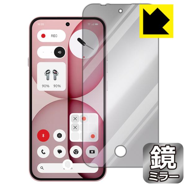 Nothing Phone (4a) 対応 [指紋窓つき] Mirror Shield 保護 フィル...