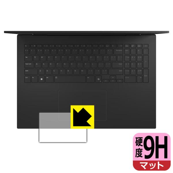 LG gram 17インチ 17Z90TLシリーズ (2025年モデル) 対応 9H高硬度[反射低減...