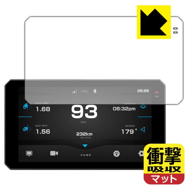 バイク用 スマートライドモニター AIO-6 MAX / AIO-6 LTE 対応 衝撃吸収[反射低...