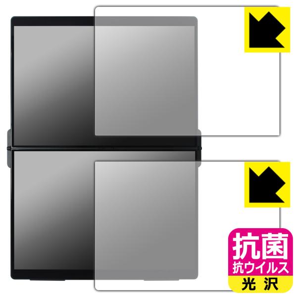 EHOMEWEI 14.2インチ デュアルモニター XP-142PW / XP-142NW 対応 抗...