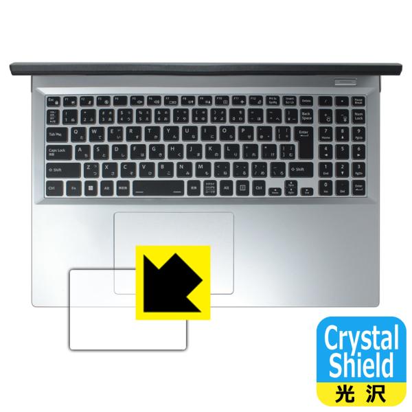DAIV R6シリーズ 対応 Crystal Shield 保護 フィルム [タッチパッド用] 光沢...