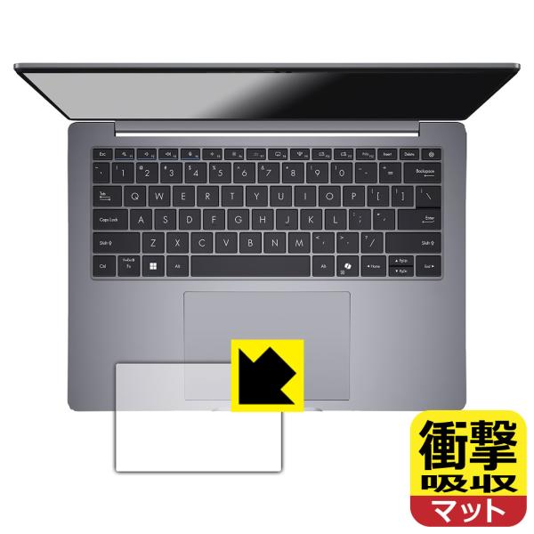ASUS ExpertBook P3 (PM3406CKA) 対応 衝撃吸収[反射低減] 保護 フィ...