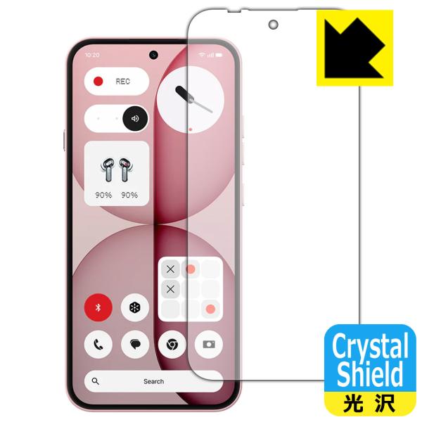 Nothing Phone (4a) 対応 Crystal Shield 保護 フィルム [画面用]...