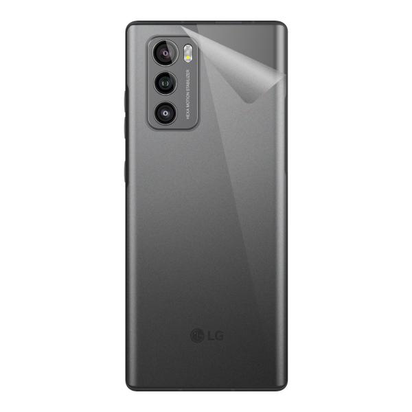 スキンシール LG WING LM-F100N 【透明・すりガラス調】