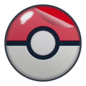ドレスアップシール Pokemon GO Plus + (ポケモン ゴー プラスプラス) 表面用 【透明すりガラス調】の商品画像