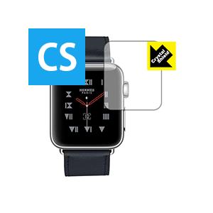 Apple Watch Series 3 38mm用 防気泡・フッ素防汚コート!光沢保護フィルム C...