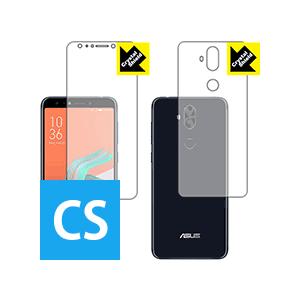 ASUS ZenFone 5 Lite (ZC600KL) / ZenFone 5Q 防気泡・フッ素防汚コート!光沢保護フィルム Crystal Shield (両面セット)｜pdar