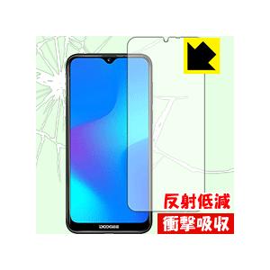 DOOGEE Y8 特殊素材で衝撃を吸収！保護フィルム 衝撃吸収【反射低減】