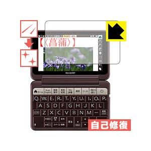 シャープ電子辞書 Brain PW-AA1/PW-AJ1 自然に付いてしまうスリ傷を修復！保護フィル...