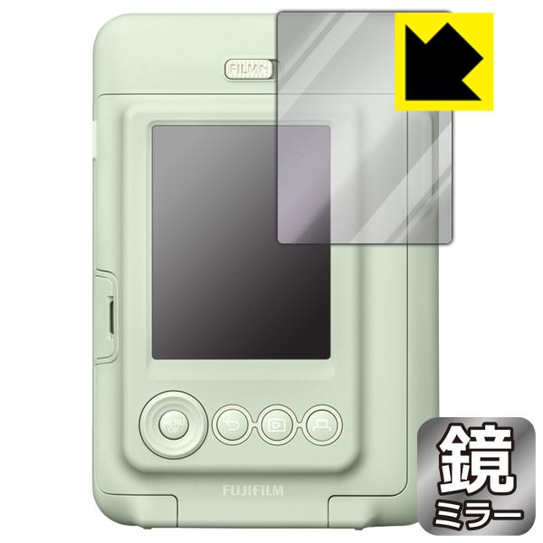 instax mini LiPlay 対応 Mirror Shield 保護 フィルム ミラー 光沢...