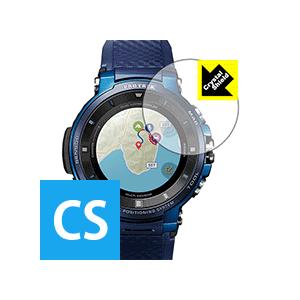 PRO TREK Smart WSD-F30 防気泡・フッ素防汚コート!光沢保護フィルム Cryst...