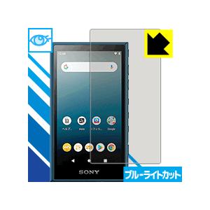 ウォークマン NW-A100シリーズ LED液晶画面のブルーライトを35%カット！保護フィルム ブル...