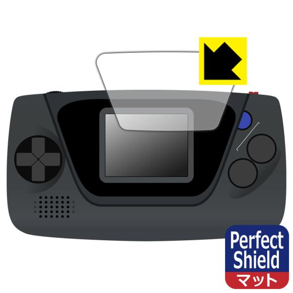 ゲームギア ミクロ 用 防気泡・防指紋!反射低減保護フィルム Perfect Shield