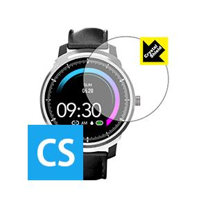 itDEAL スマートウォッチ M15 Pro 防気泡・フッ素防汚コート!光沢保護フィルム Crys...