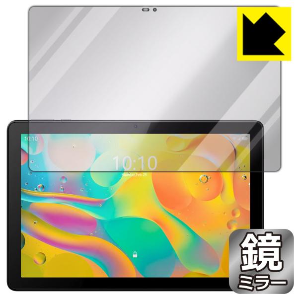 TCL TAB 10 WIFI (8194) 鏡に早変わり！ ミラータイプ保護フィルム Mirror...